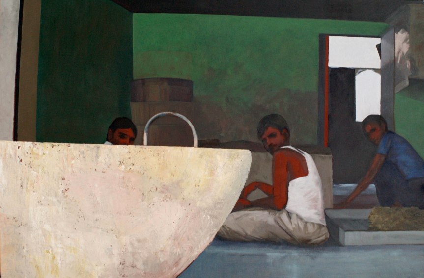 eric pradalié peinture 195x130cm